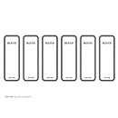Leitz® Rückenschild WOW/Style, Rückenbreite 50 mm, selbstklebend, 60 Stück