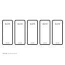 Leitz® Rückenschild WOW/Style, Rückenbreite 80 mm, selbstklebend, 50 Stück
