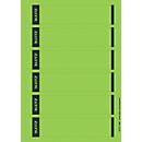 LEITZ® Rückenschilder kurz, PC-beschriftbar, Rückenbreite 50 mm, selbstklebend, 150 St., grün