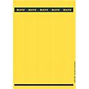 LEITZ® Rückenschilder lang, PC-beschriftbar, Rückenbreite 50 mm, selbstklebend 125 St., gelb