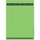 LEITZ® Rückenschilder lang, PC-beschriftbar, Rückenbreite 50 mm, selbstklebend 125 St., grün