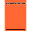 LEITZ® rugetiketten lang, via pc beletterbaar, rugbreedte 80 mm, zelfklevend 75 st., rood