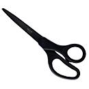 LEITZ® Schere Titanium 5420, ergonomisch, Antihaftbeschichtung, für Links-/Rechtshänder, L 205 mm, titanbeschichteter Stahl/Kunststoff, schwarz