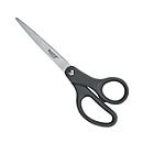LEITZ® Schere Titanium 5421, ergonomischer Griff, für Links/Rechtshänder geeignet, L 180 mm, titanbeschichteter Stahl/Kunststoff, dunkelgrau