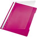 LEITZ® Schnellhefter 4191, DIN A4, PVC, 25 Stück, fuchsia