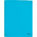 Leitz® Schnellhefter Recycle, Format A4, bis zu 250 Blatt, Heftmechanik, 100 % recycelbar, Blauer Engel, Recyclingkarton, blau