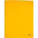 Leitz® Schnellhefter Recycle, Format A4, bis zu 250 Blatt, Heftmechanik, Blauer Engel, Recyclingkarton, gelb