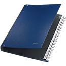 LEITZ® sorteermap, voor A4, numeriek, 31 waaiers, grijs karton, blauw