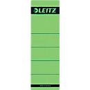 LEITZ® spine label, back width 80 mm, self-adhesive, 10 pieces, green