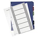 LEITZ® tabs Style, number tabs, extra wide, single, numbers 1-6