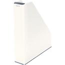 Leitz tijdschriftenhouder WOW Duo Color, wit/grijs