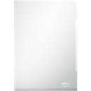 LEITZ® transparent folder Premium 4153, DIN A4, smooth, 100 pieces, transparent