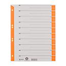 LEITZ® Trennblätter A4 1652, zur freien Verwendung, 100 Stück, orange