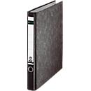 LEITZ&reg; Classeur à 2 anneaux 1040, format A4, papier marbré, dos de 35 mm