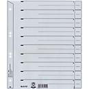 LEITZ&reg; Tabbladen met tabs te snijden, grijs