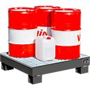 Lekbak AW60/2 M - 65 liter - L 900 x B 800 x H 220 mm - grijs RAL 7005