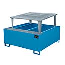 Lekbak AWA 1000-1, blauw RAL 5012