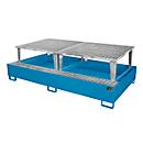 Lekbak AWA 1000-2, blauw RAL 5012
