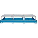 Lekbak AWA 1000-3, blauw RAL 5012