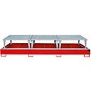 Lekbak AWA 1000-3, rood RAL 3000