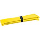 Lekbak voor kleine containers Quick, volume 16 l, opvouwbaar, B 400 x D 400 x H 120 mm, PVC, geel