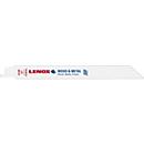 LENOX Lame de scie sabre 810R, HSS-Bi-métal, L 203 mm, B 19 mm, TPI 10, T2 Technology, 5 pièces