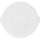 Lid for Brute container 75 l, Ø 505 mm, round, white