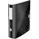 Lime LEITZ® Active WOW, DIN A4, largeur dos 82 mm, 5 pièces, noir