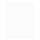 Livre de compte, ligné, format A4