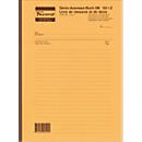 Livre de mesures et de devis, 4 mm avec couverture,