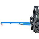 Loading arm for file lift, 2400-5,0, blue RAL 5012