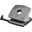 Locher NOVUS B 220, bis zu 20 Blatt, für A4/A5/A6/B5/B6/US/3x8/Folio, Anschlagschiene, Vollmetall & Kunststoff, smart-grey