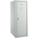 Locker - stalen - B 315 x D 500 x H 875 mm - veiligheidsslot met draaiende grendel - gemonteerd - lichtgrijs