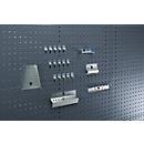 Lot de 20 supports d’outillage - système PERFO