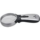 Loupe de poche Tech-Line CLASSIC, grossissement 2x/4x, LED, diamètre de la lentille : 70/20 mm
