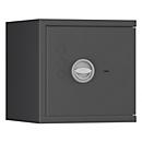 Lyra 2 safe, weerstandsklasse 0 volgens EN 1143-1, volume 31 l, deur rechts scharnierend, dubbelbaard slot met 2 sleutels, 1 legbord, incl. verankeringsmateriaal, B 400 x D 420 x H 405 mm, grafietgrijs RAL 7024