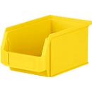 Magazijnbak LF 221 SSI Schäfer - polypropeen - L 234 x B 150 x H 122 mm - 2,7 l - geel