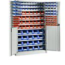 Magazijnkast, met uitrusting, B 1200 x D 500 x H 1935 mm, lichtgrijs 