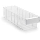 Magazijnlade serie 4015 Treston - polystyreen - L 400 x B 132 x H 100 mm - 3,2 l - transparant