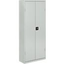 Magazinschrank, 1690 mm hoch, 11 Böden, 60 SSI Schäfer Serie PROFI LF 211/221, mit Türen, lichtgrau