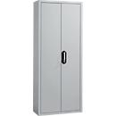 Magazinschrank, inkl. 28 Lager-Fix-Kasten, hellsilber