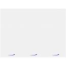 Magic Charts Legamaster, voor flipcharts, vierkant, zelfklevend &amp; beschrijfbaar, incl. permanente marker, L 1200 x B 900 mm, 100 % recycleerbaar, polypropyleen, wit, 15 vel
