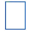 Magneetlijst - PVC - A4 staand - blauw - 5 stuks - ons merk Schäfer Shop Pure