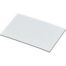 Magnet-Lagerschilder, weiß, 25 x 60 mm