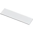 Magnetic Bearing Plates, white, 50 x 120 mm