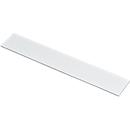 Magnetic Bearing Plates, white, 50 x 200 mm