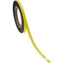Magnetic tape, yellow, 10 x 10000 mm