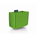 Magnetoplan magnetoTray ecoAware MEDIUM Stifteköcher, Filz grün, magnetisch, 130 × 100 × 60 mm
