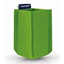 Magnetoplan magnetoTray ecoAware SMALL pennenbakje, vilt groen, magnetisch, 60 × 100 × 60 mm
