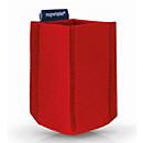 Magnetoplan magnetoTray ecoAware SMALL : pot à crayons, feutre rouge, magnétique, 60 × 100 × 60 mm
